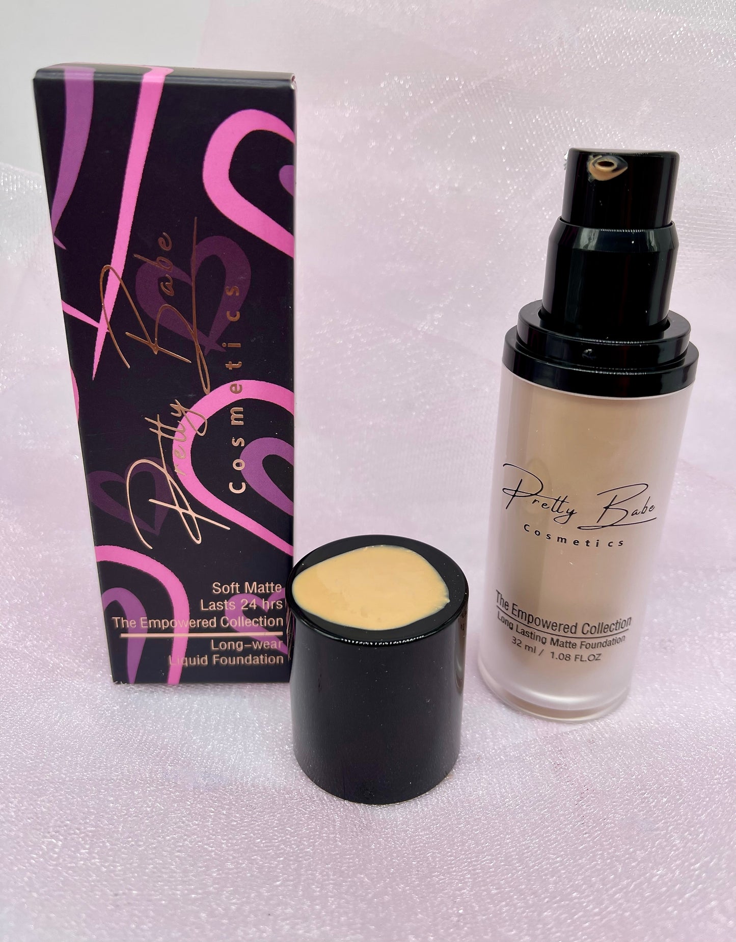 Prettybabe's "Empowered" Soft Matte Foundation