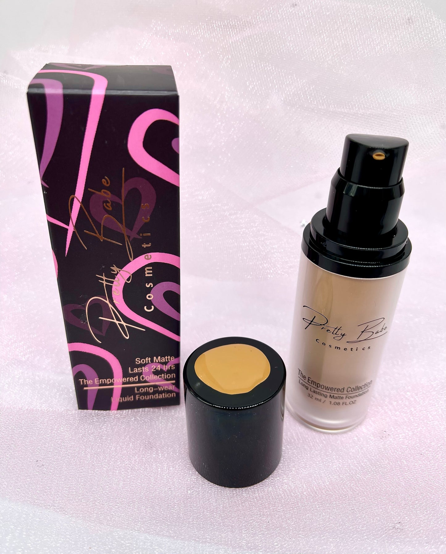 Prettybabe's "Empowered" Soft Matte Foundation