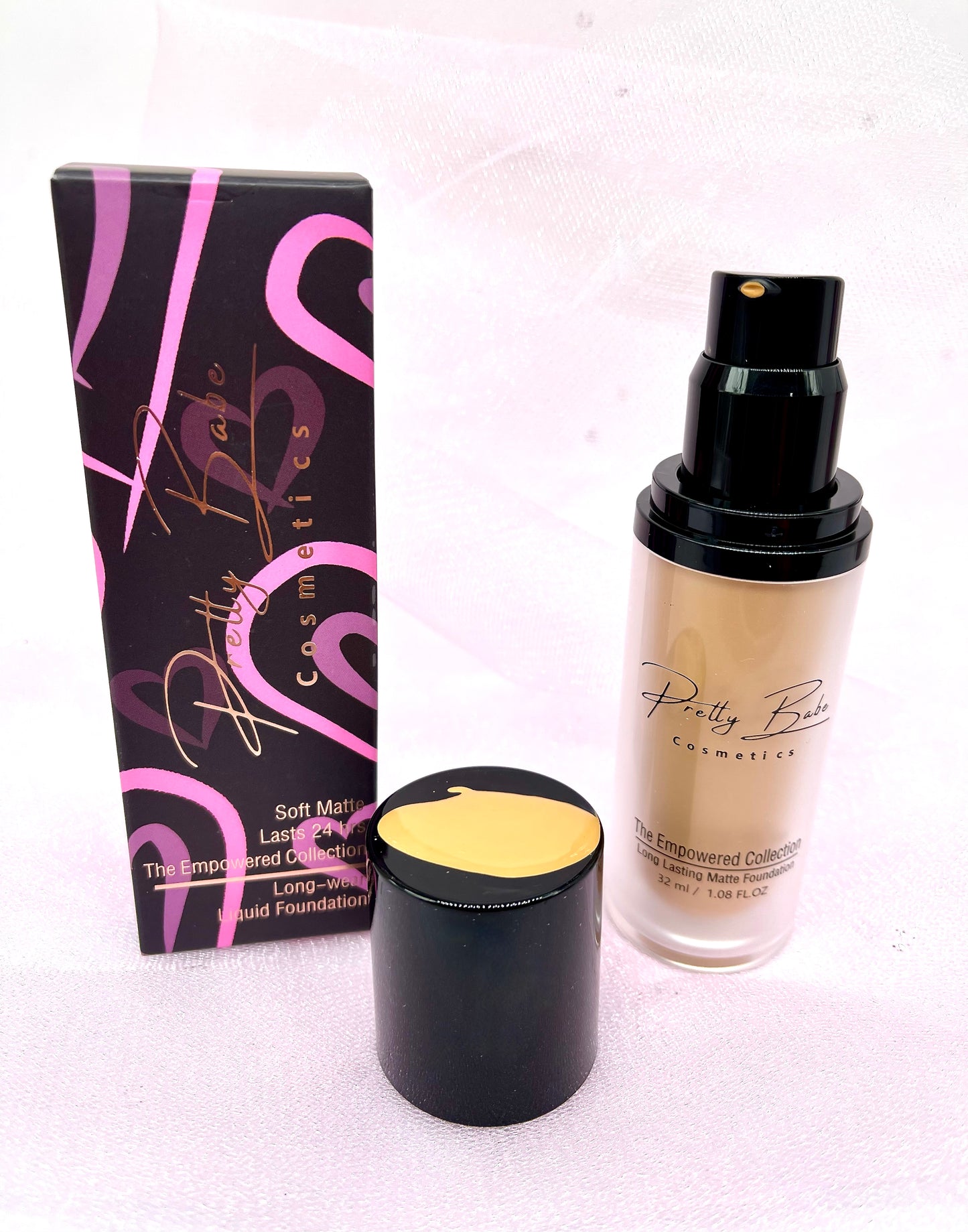 Prettybabe's "Empowered" Soft Matte Foundation
