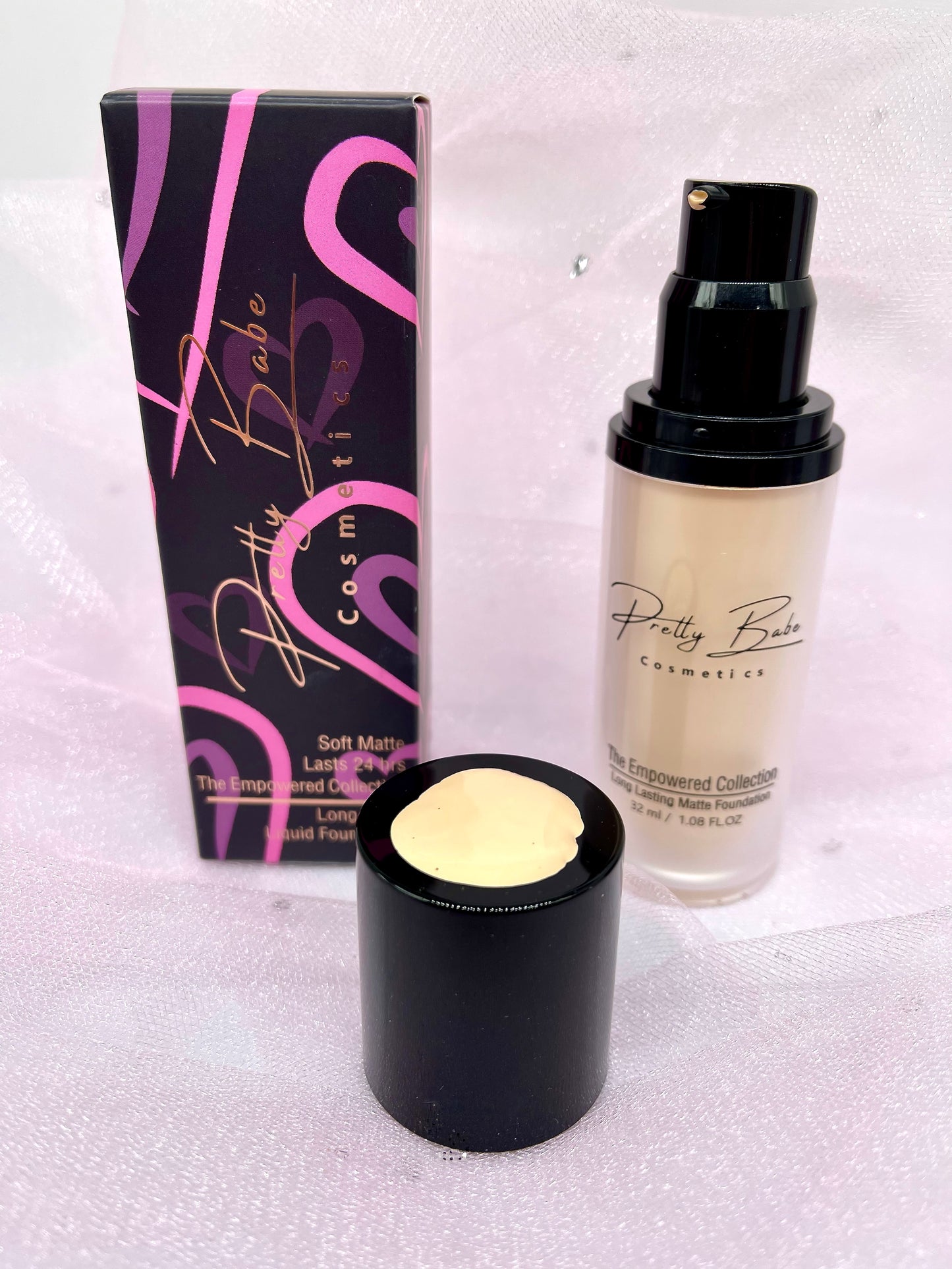 Prettybabe's "Empowered" Soft Matte Foundation