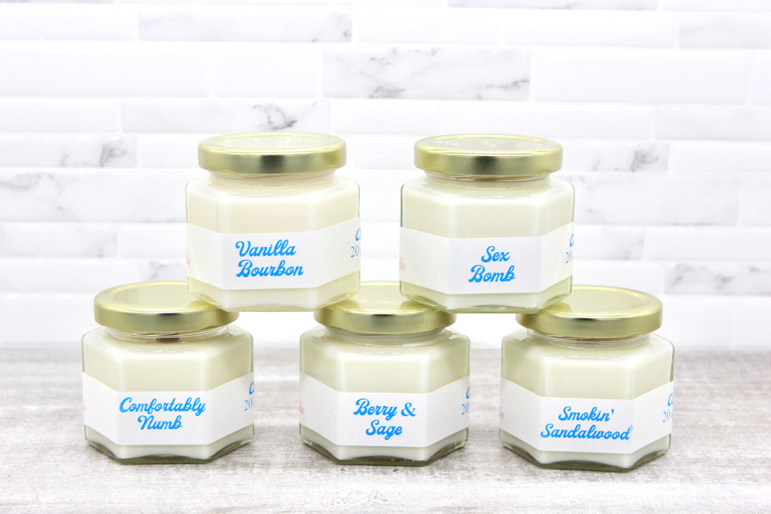 Pretty Babe Premium Coconut Soy Wood Wick 20 Hour Candles