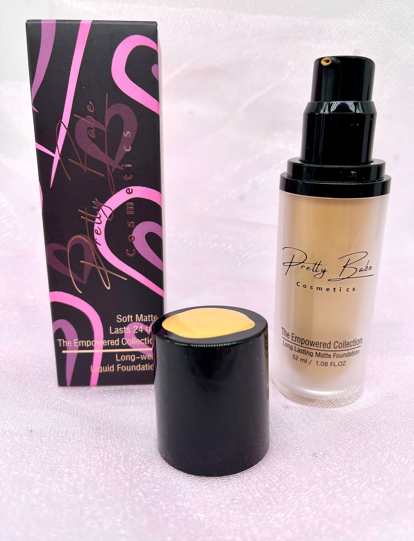 Prettybabe's "Empowered" Soft Matte Foundation