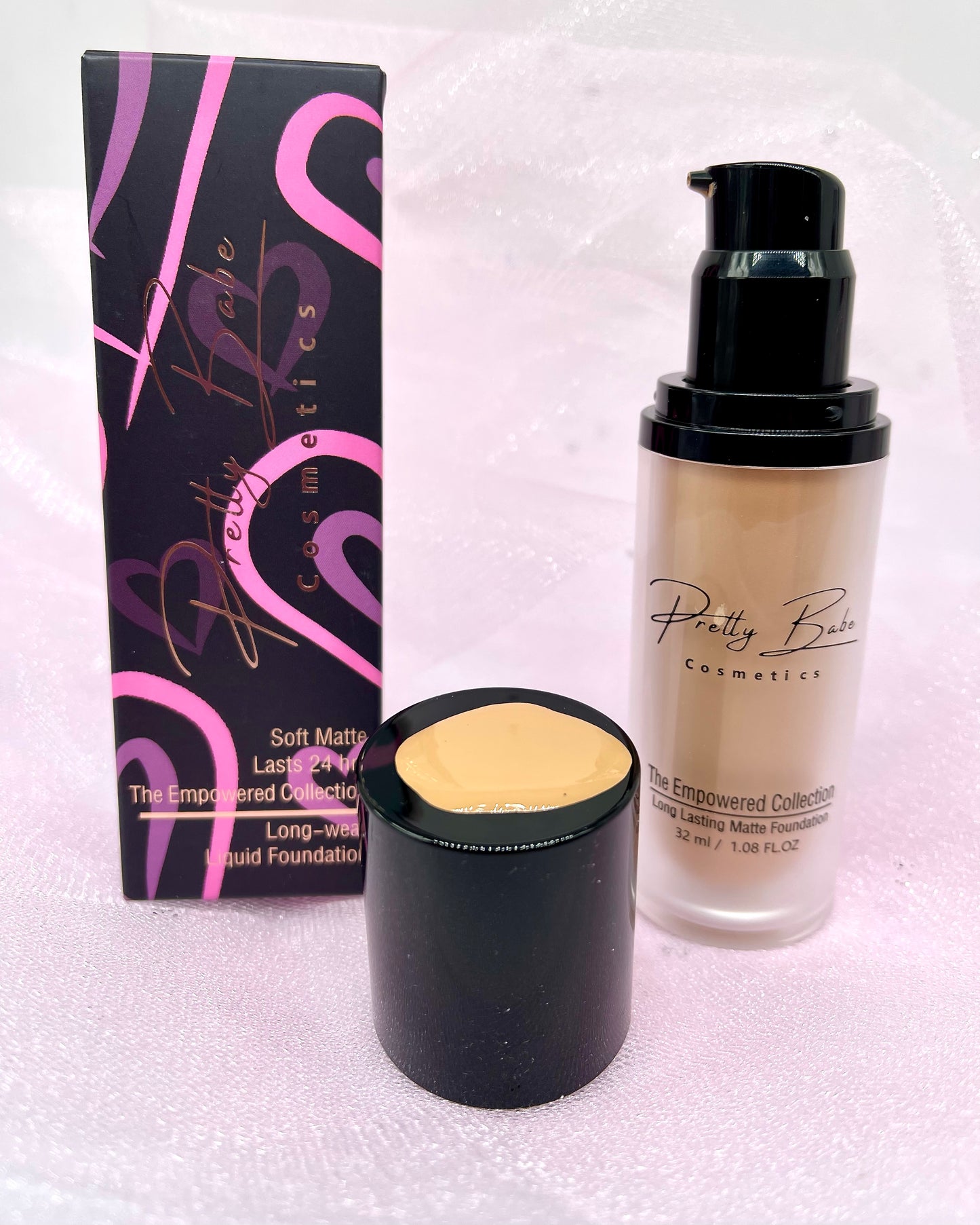 Prettybabe's "Empowered" Soft Matte Foundation