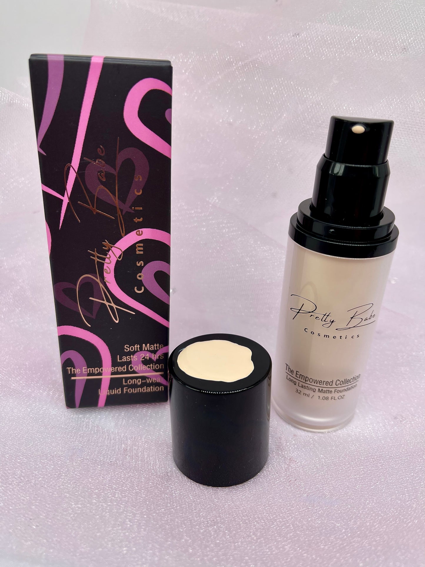 Prettybabe's "Empowered" Soft Matte Foundation