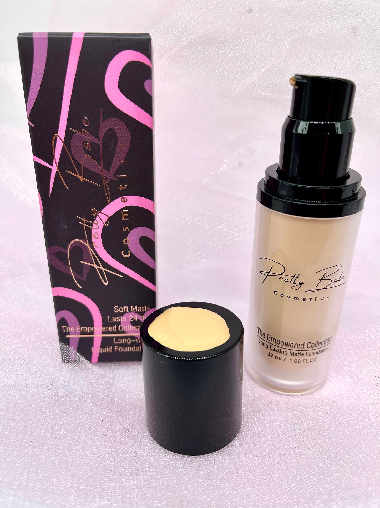 Prettybabe's "Empowered" Soft Matte Foundation
