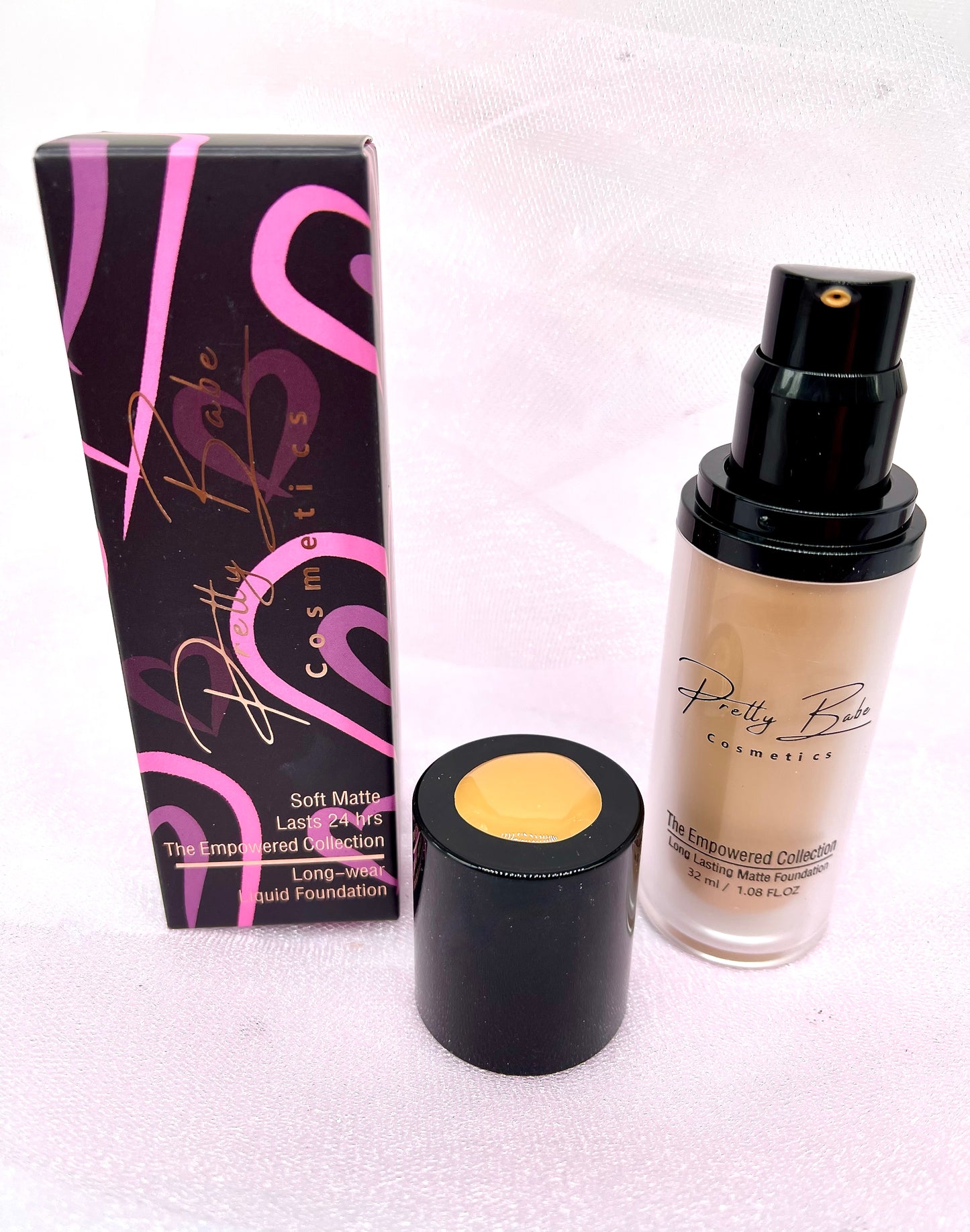 Prettybabe's "Empowered" Soft Matte Foundation