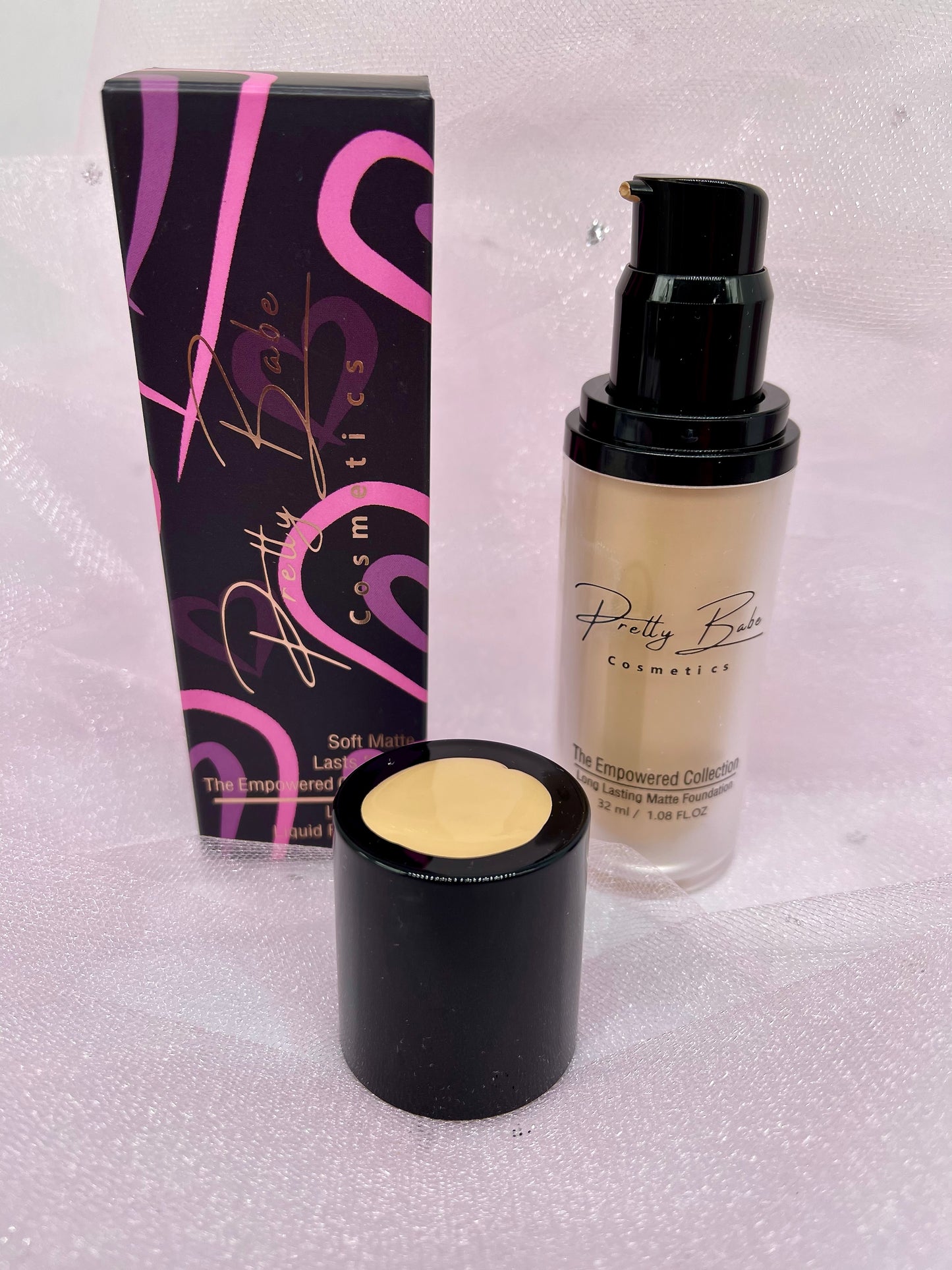 Prettybabe's "Empowered" Soft Matte Foundation
