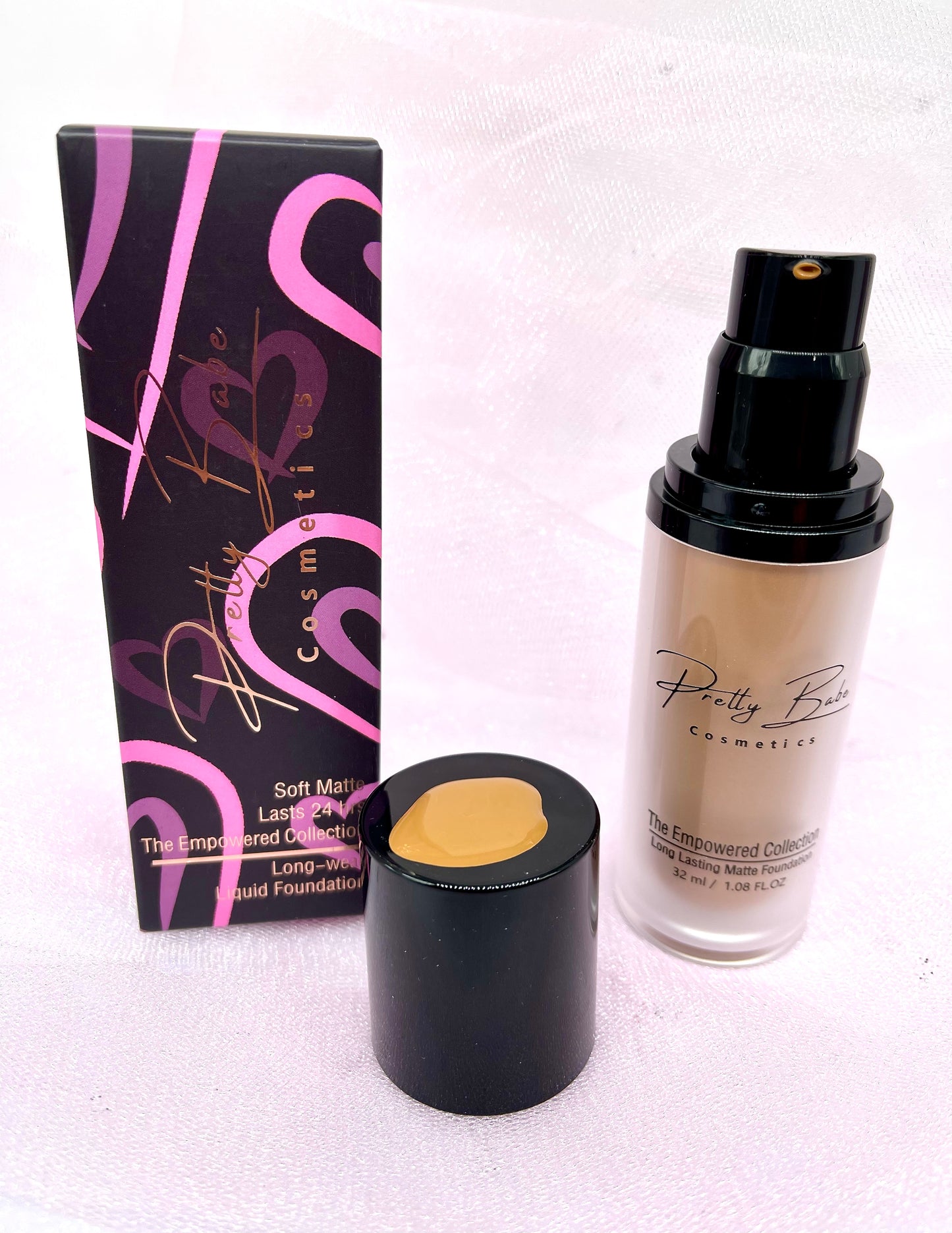 Prettybabe's "Empowered" Soft Matte Foundation