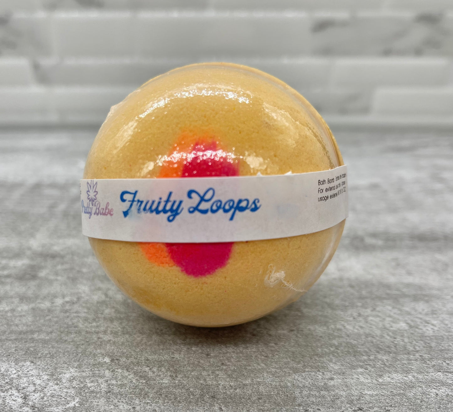 Botanical Fruit Loops Bath Bomb