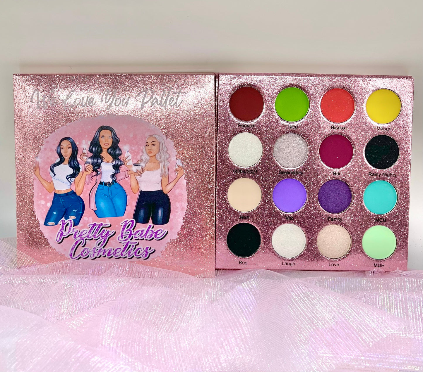 Botanical 'We Love You' Palette