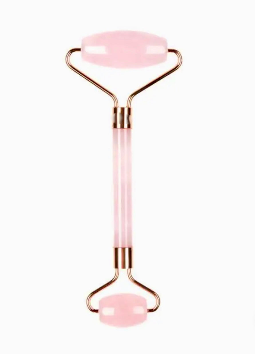 PrettyBabe's Rose Quartz Facial Roller
