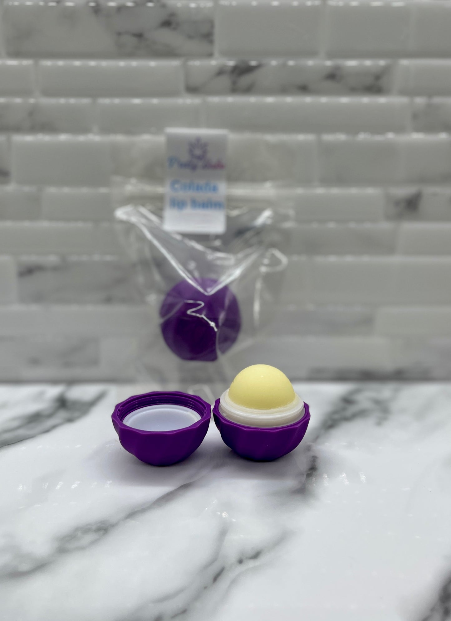 PrettyBabe's Botanical Round Lip Balm