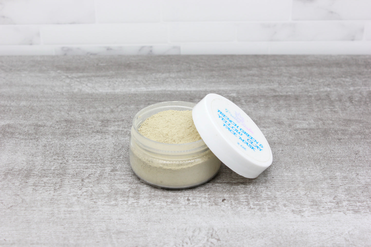 Botanical French Green & Yellow Clay Face Mask