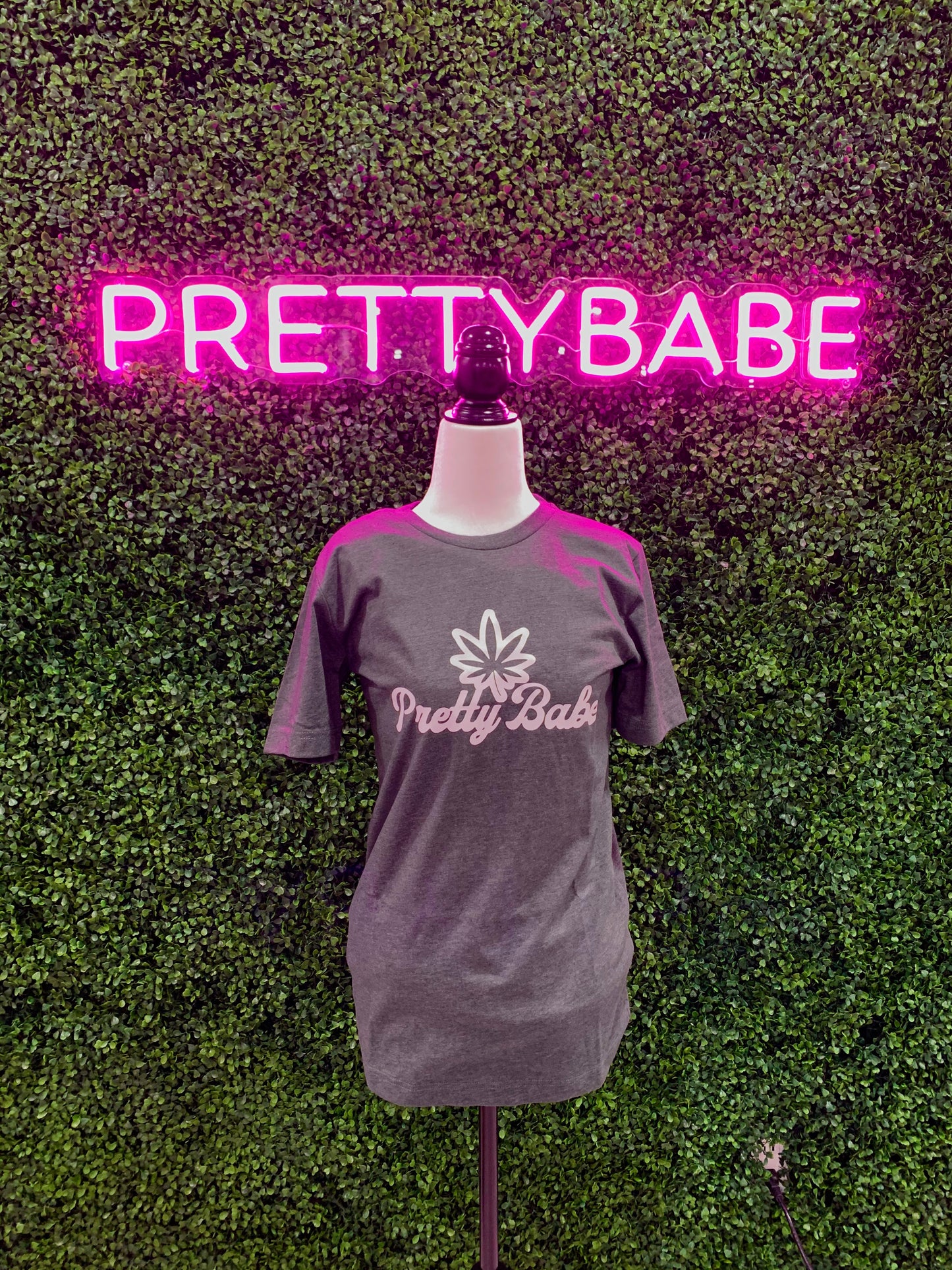 Khaki Green PrettyBabe T Shirt