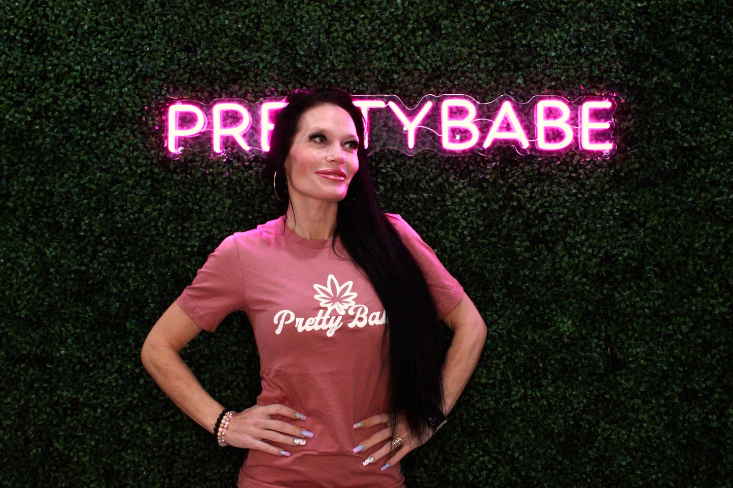 Mauve PrettyBabe T Shirt