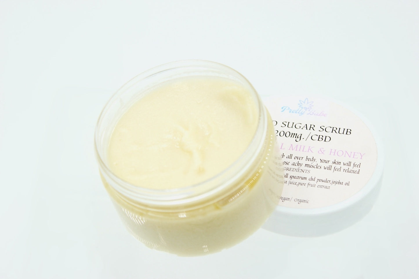 Botanical Oatmeal Milk & Honey Sugar Scrub