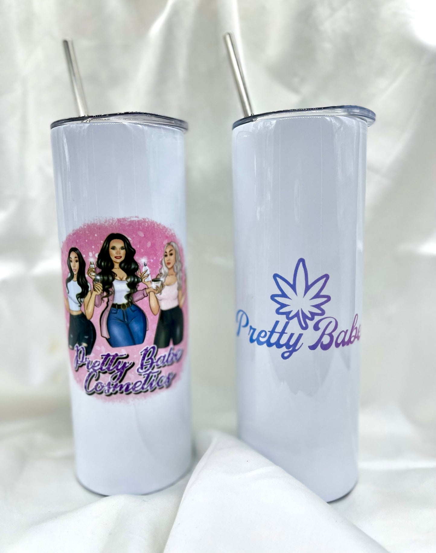 PrettyBabe's Stainless Steel Reusable Tumblers