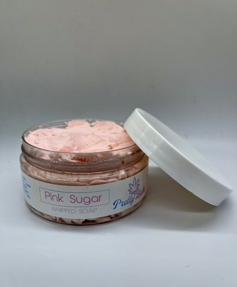 Botanical Pink Sugar Whipped Body Soap
