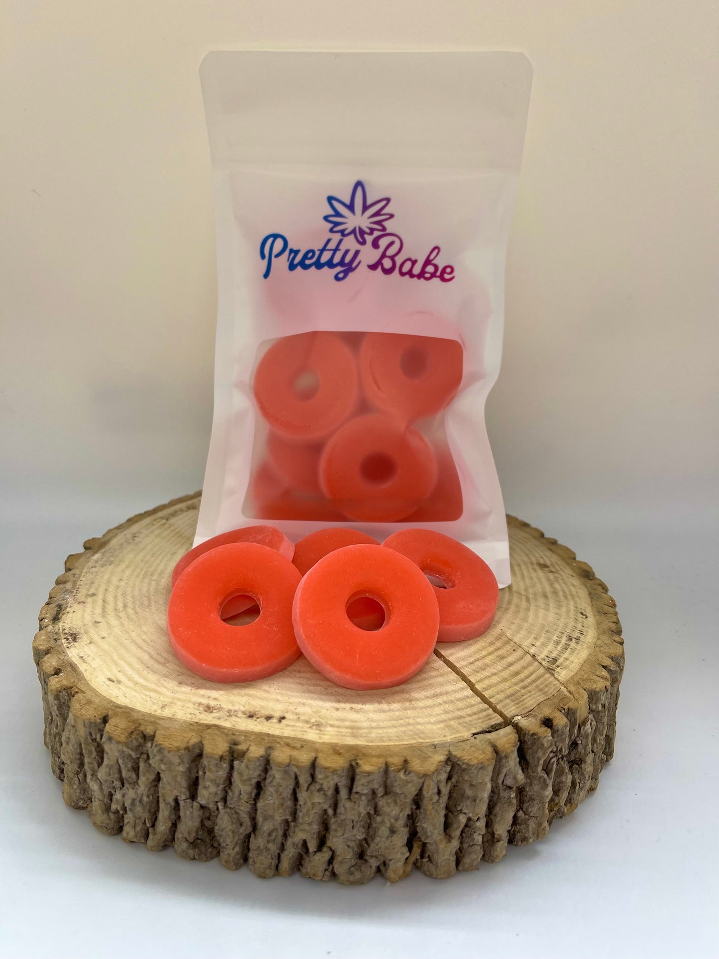 Botanical Gummy Peach Rings