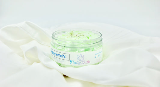 Botanical Peppermint Whipped Body Soap