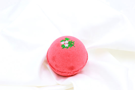 Botanical Cranberry Bliss Bath Bomb