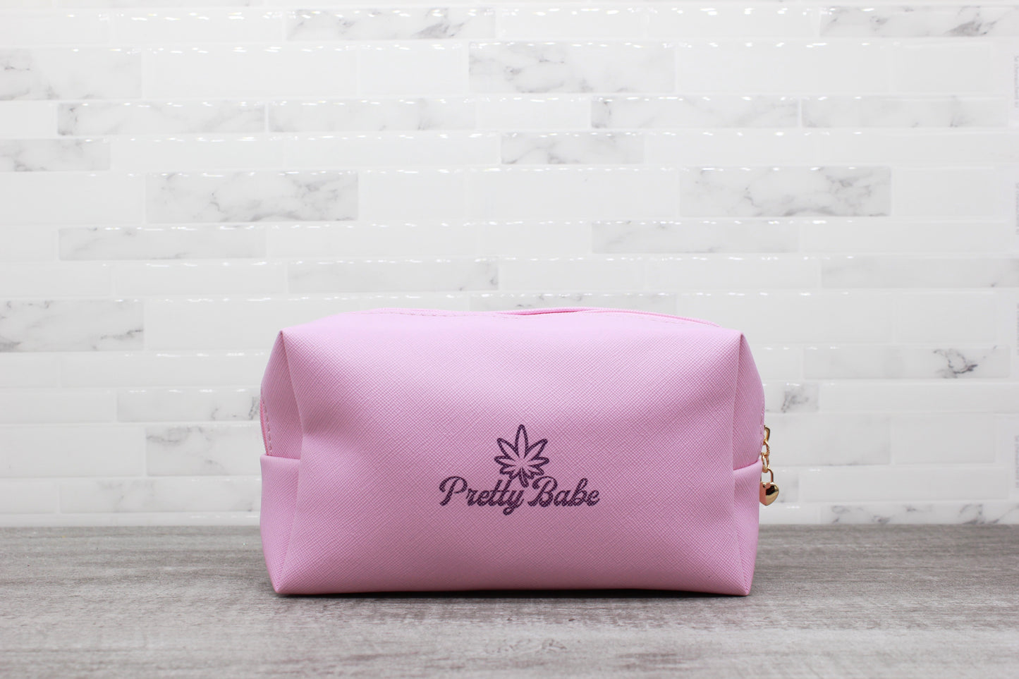 Pretty Babe Pink Travel MakeUp Bag