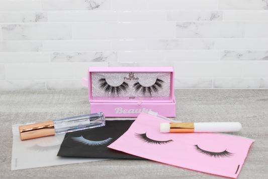 PrettyBabe's Eyelash Combo Travel Kit