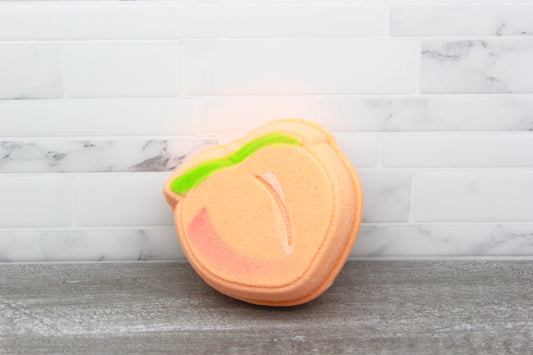 Botanical Peach Shaped Bath Bomb